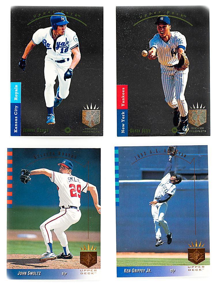 1993 Upper Deck SP Complete Set (290) Including #279 Derek Jeter Rookie