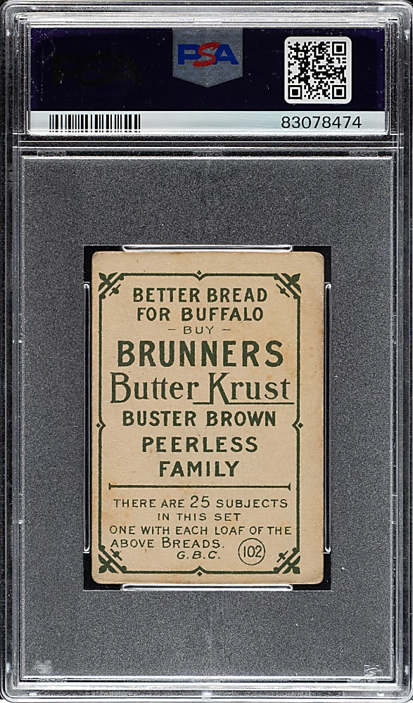 1911-1914 D304 Brunners Bread Arthur Shafer PSA GOOD 2