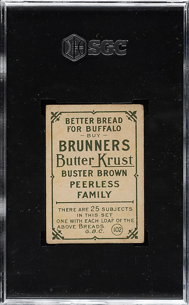 1911-1914 D304 Brunners Bread Otis Crandall SGC FAIR 1.5