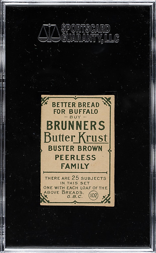 1911-1914 D304 Brunners Bread Chief Bender SGC Authentic