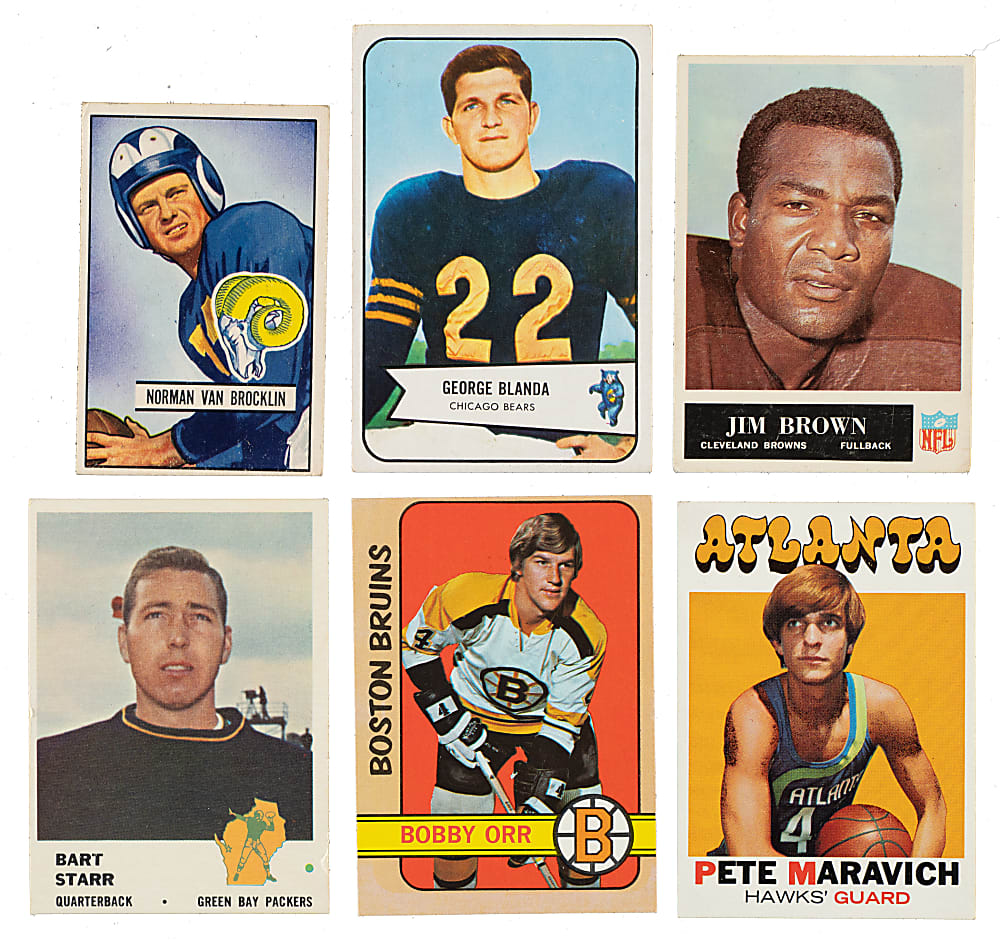 1951 to 1989 Football Hall of Famers and Stars Collection (59)