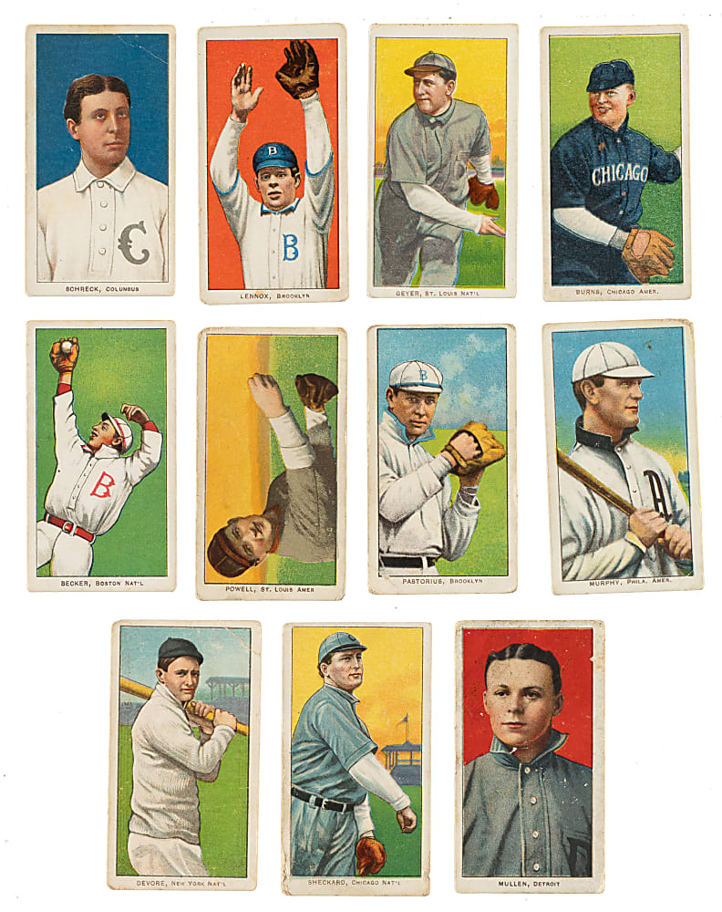 1909-1911 T206 White Border Collection (15)