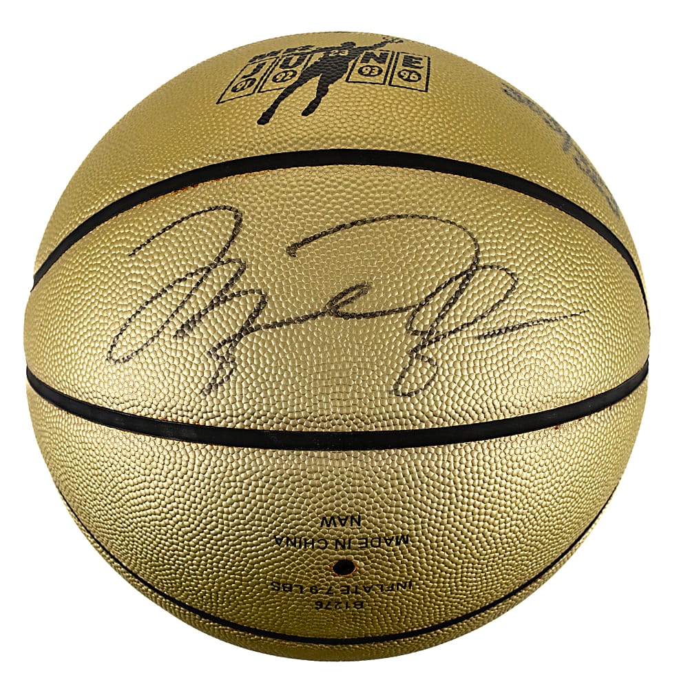Michael Jordan Signed Limited-Edition Basketball - Upper Deck and JSA