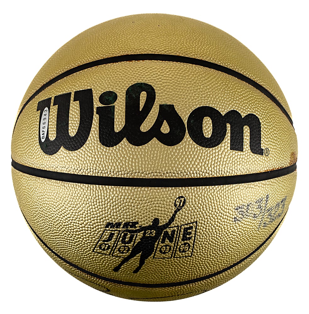 Michael Jordan Signed Limited-Edition Basketball - Upper Deck and JSA