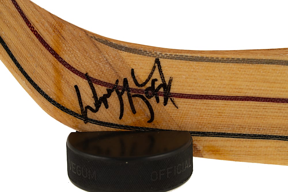 Wayne Gretzky Signed Limited-Edition Stick Blade - Upper Deck and JSA