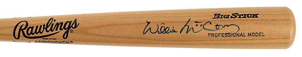 Willie McCovey Signed Bat - JSA