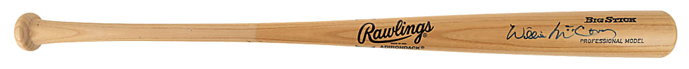 Willie McCovey Signed Bat - JSA