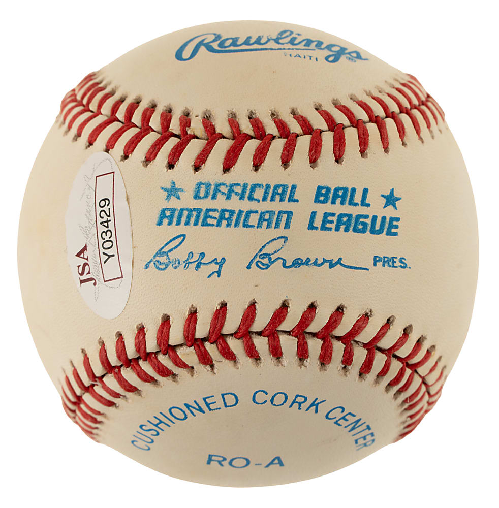Ted Williams Single-Signed Baseball - JSA