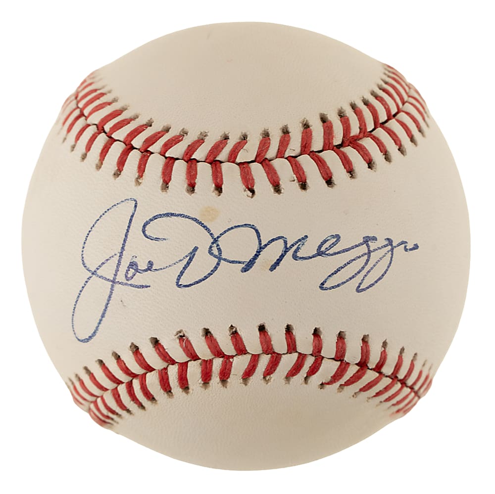 Joe DiMaggio Single-Signed Baseball - PSA/DNA