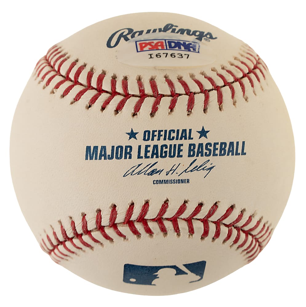 Willie McCovey Single-Signed Baseball with "HOF 86" Inscription PSA/DNA MINT+ 9.5
