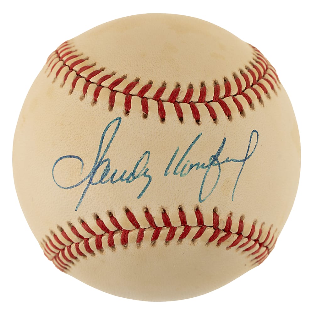 Sandy Koufax Single-Signed Baseball - JSA