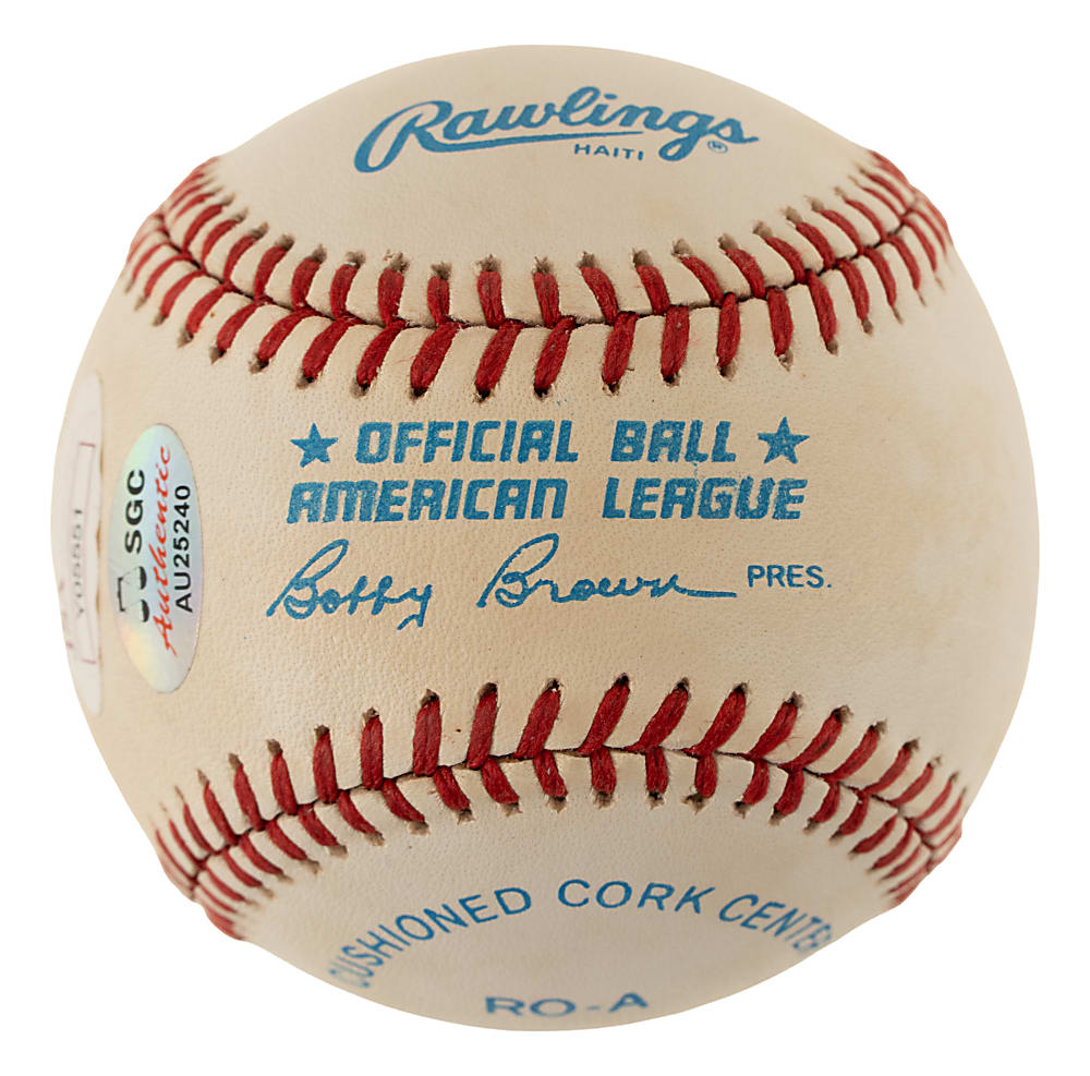 Lefty Gomez Single-Signed Baseball - JSA
