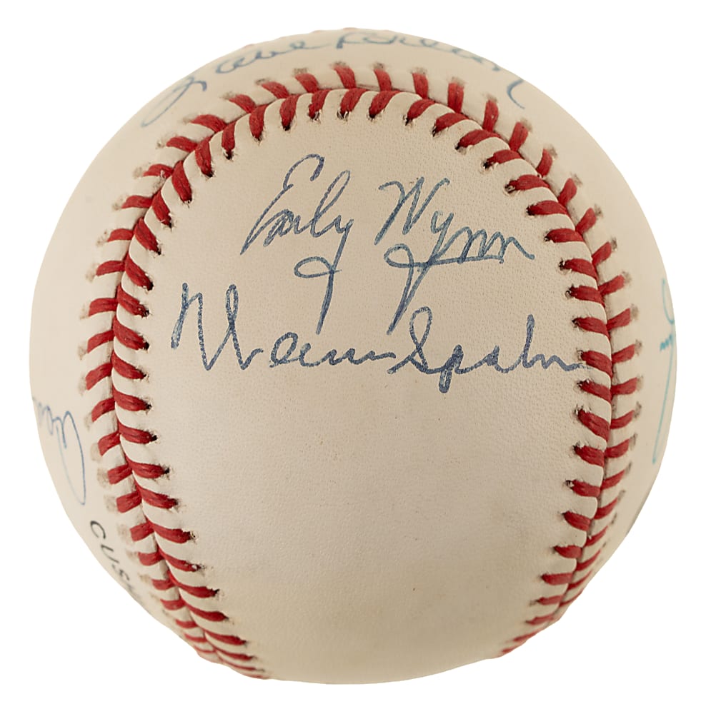 300 Win Club Multi-Signed Baseball with 8 Signatures - PSA/DNA