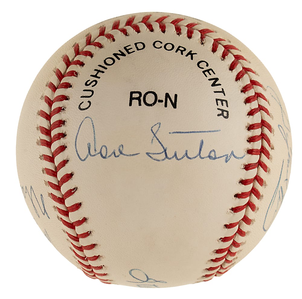 300 Win Club Multi-Signed Baseball with 8 Signatures - PSA/DNA