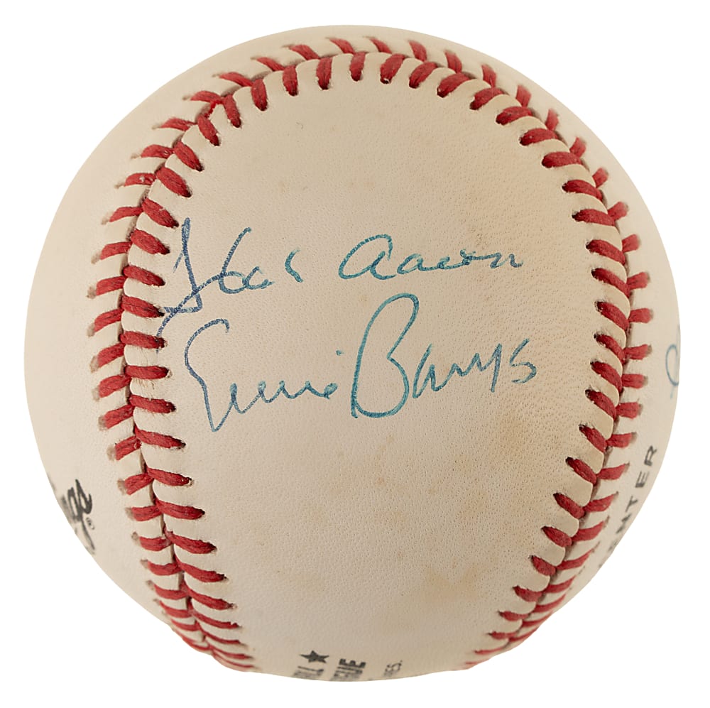 500 Home Run Club Multi-Signed Baseball with 5 Signatures - PSA/DNA