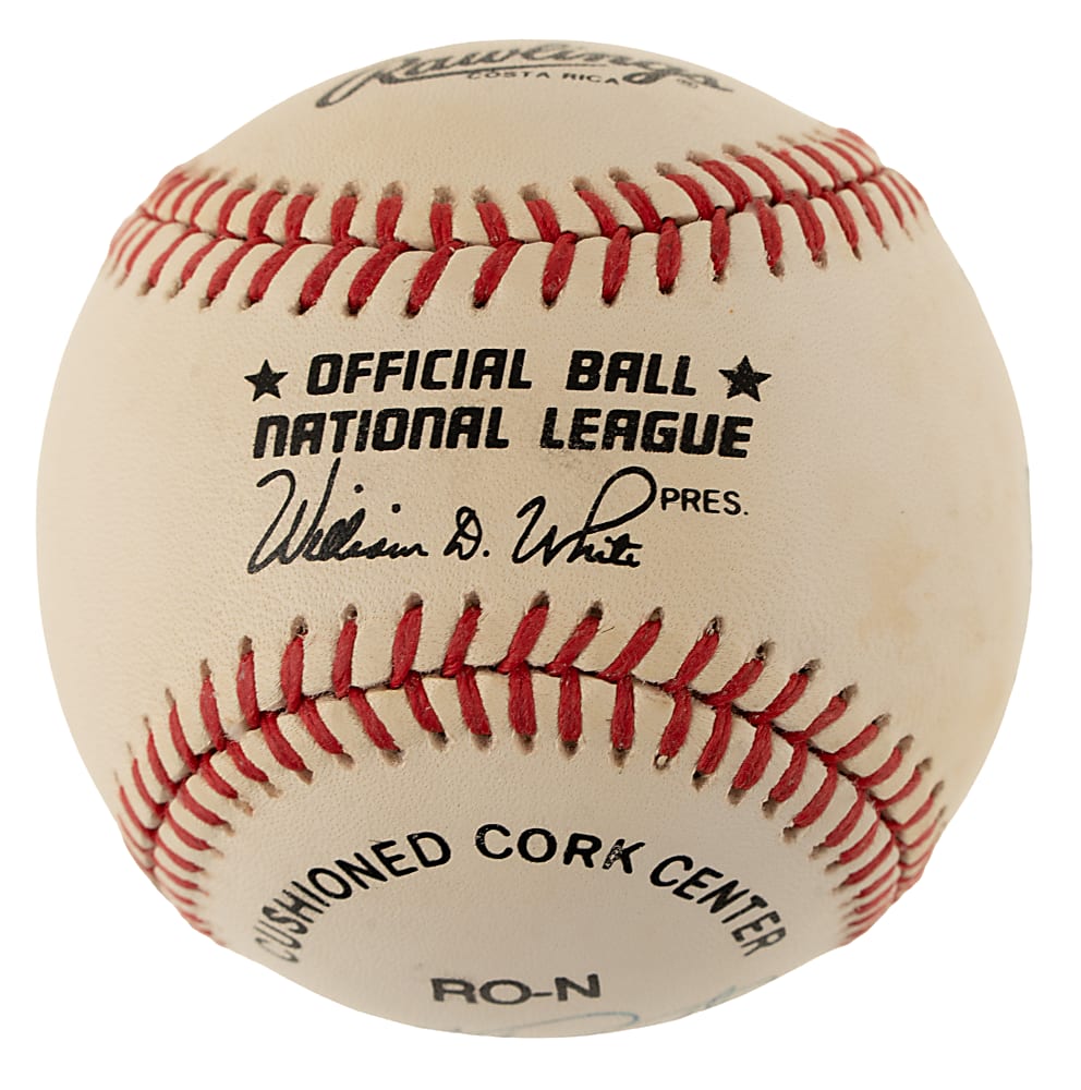 500 Home Run Club Multi-Signed Baseball with 5 Signatures - PSA/DNA