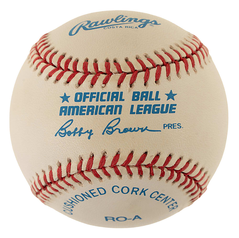 Joe DiMaggio Single-Signed Baseball - JSA