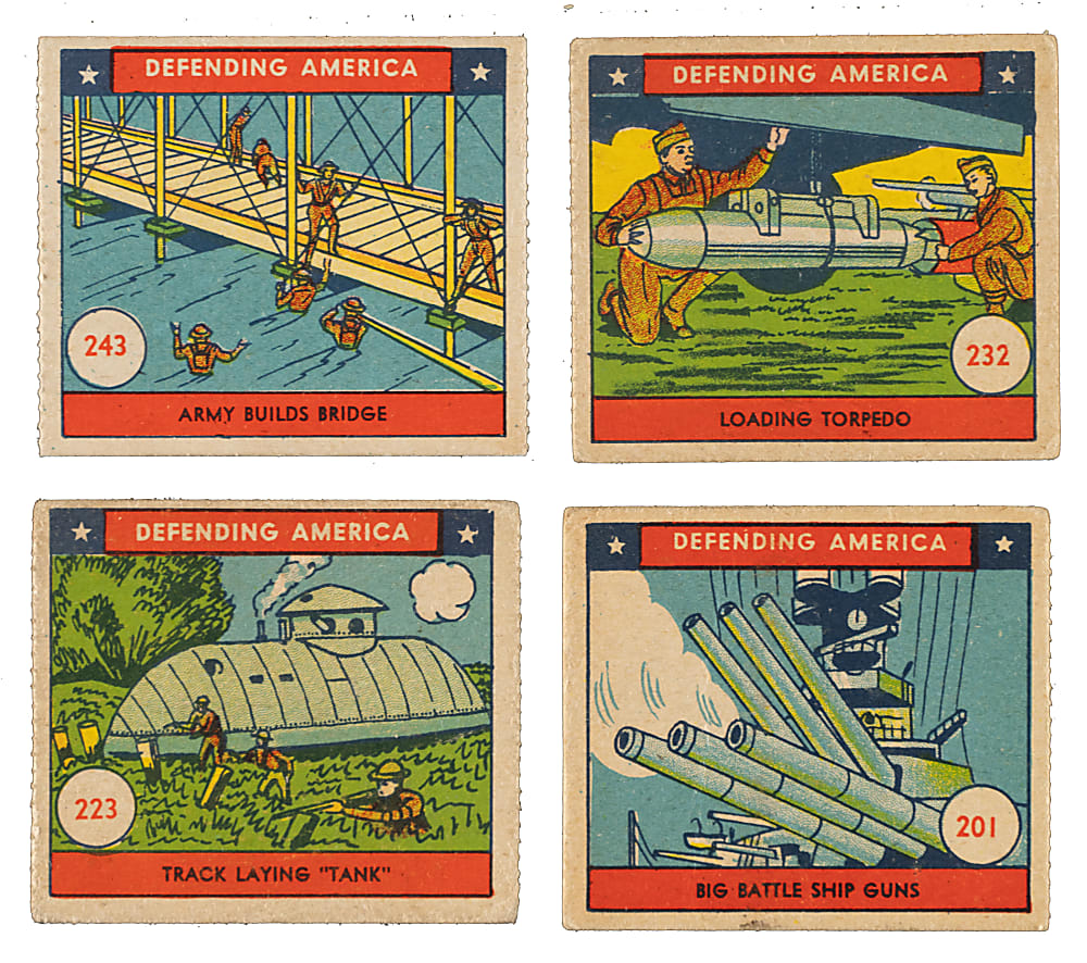 1941 R40 "Defending America" Near-Complete Set (45/48)