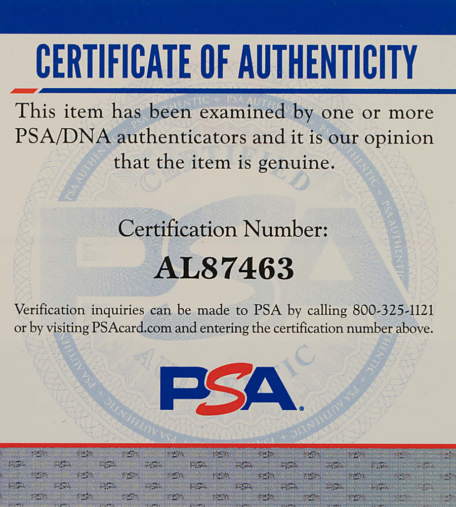 Nolan Ryan Single-Signed Baseball with Multiple Inscriptions - PSA/DNA