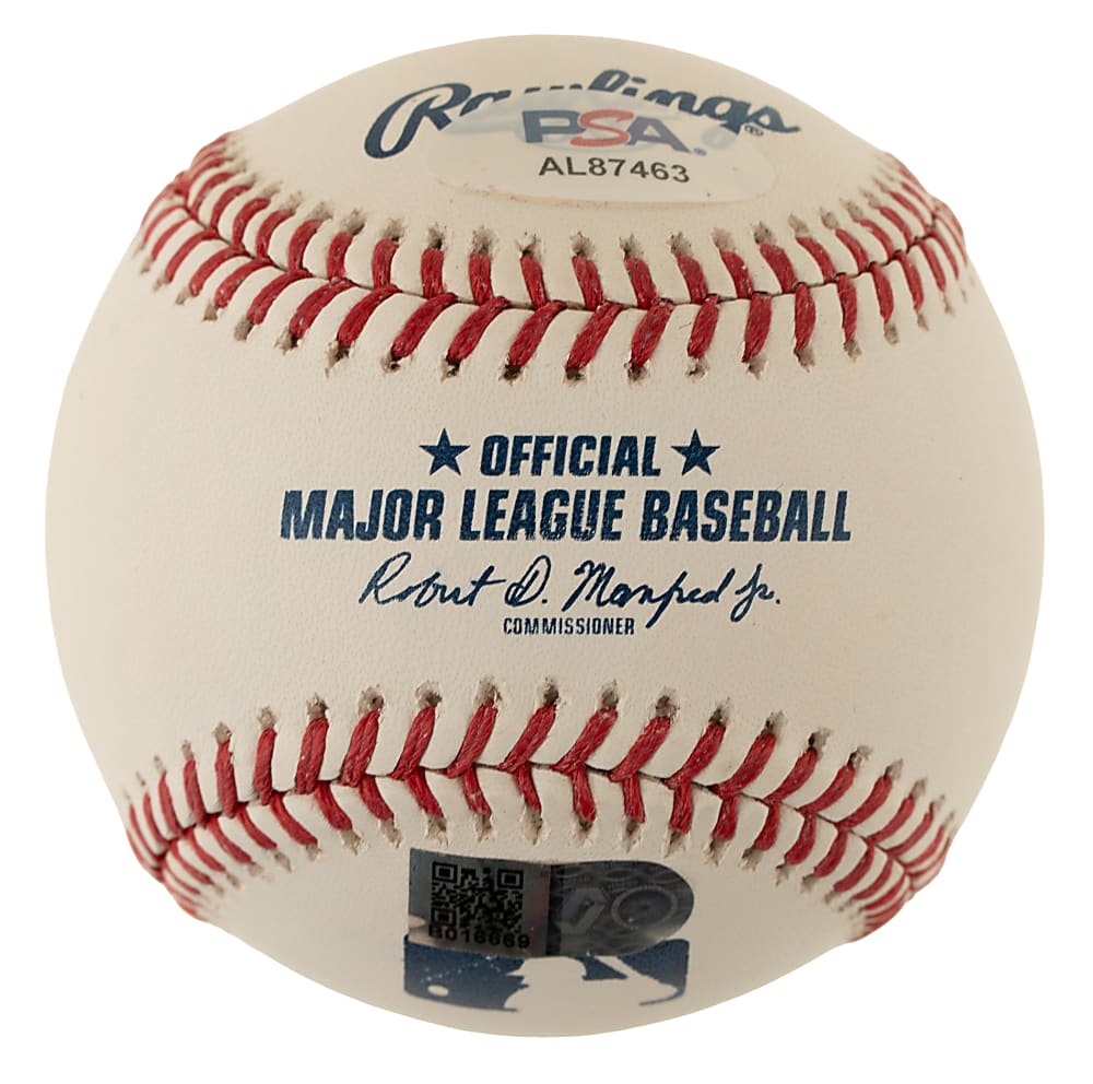 Nolan Ryan Single-Signed Baseball with Multiple Inscriptions - PSA/DNA