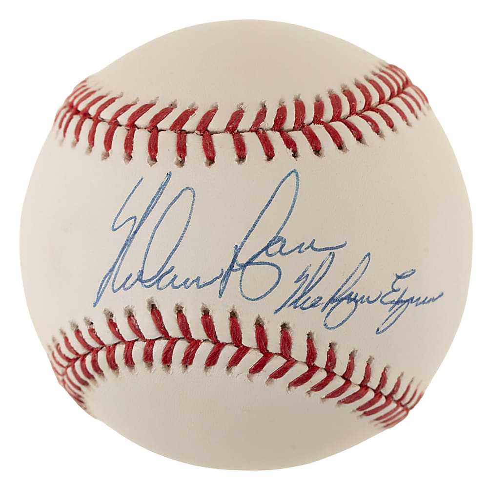 Nolan Ryan Single-Signed Baseball PSA/DNA MINT+ 9.5
