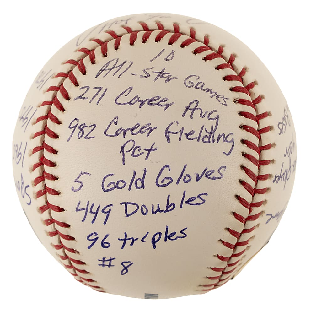 Joe Morgan Single-Signed Limited Edition Stat Baseball - JSA