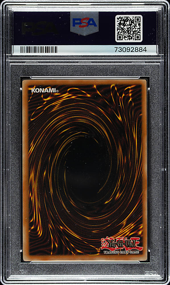 2003 Yu-Gi-Oh! Dark Crisis 1st Edition #000 Vampire Lord Secret Rare Holographic PSA MINT 9