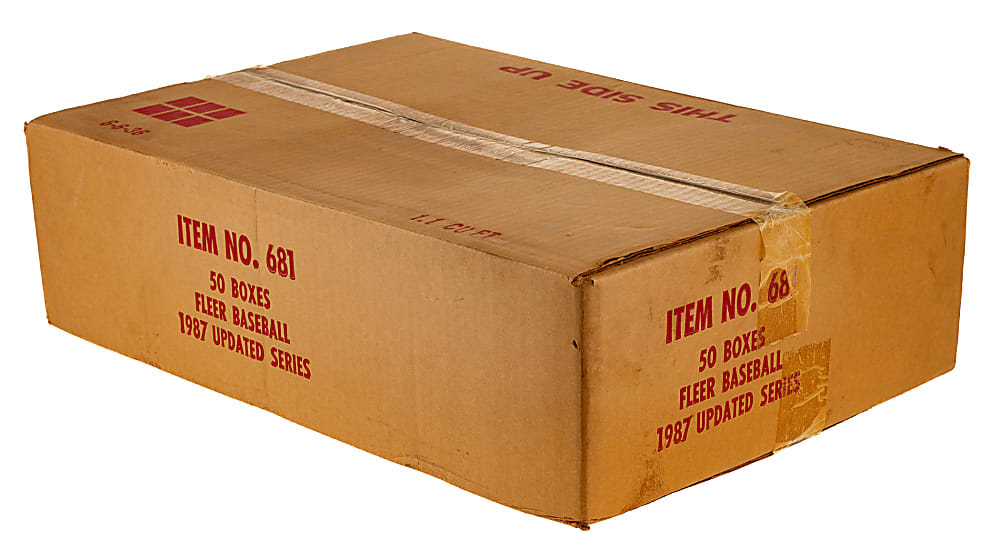 1987 Fleer Update Factory-Sealed Unopened Factory Set Case (50 Sets)