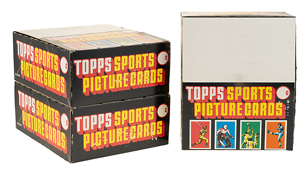 1987 Topps Original Unopened Rack Pack Case (3 Boxes, 72 Packs)
