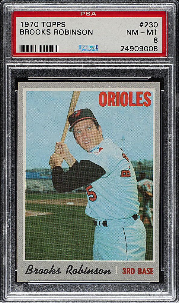 1970 Topps #230 Brooks Robinson PSA NM-MT 8