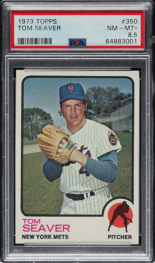 1973 Topps #350 Tom Seaver PSA NM-MT+ 8.5