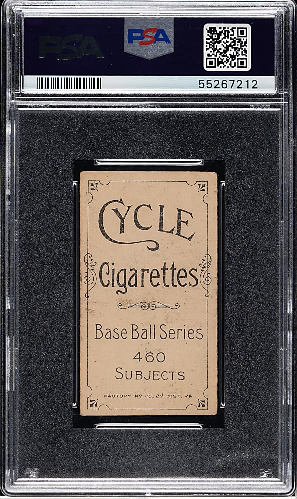 1909-1911 T206 White Border Hooks Wiltse Pitching PSA VG-EX 4 - Cycle 460 Back - 1 of 2 - Highest Graded!