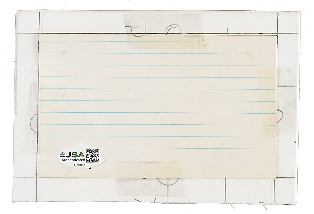 Hank Greenberg Signed Index Card - JSA