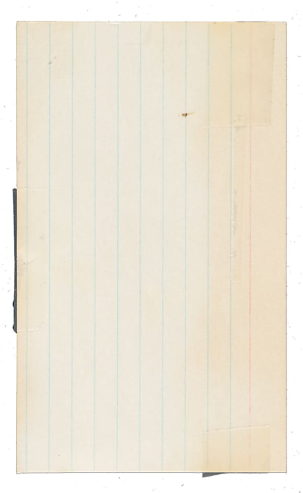 Roger Maris Signed Index Card - JSA