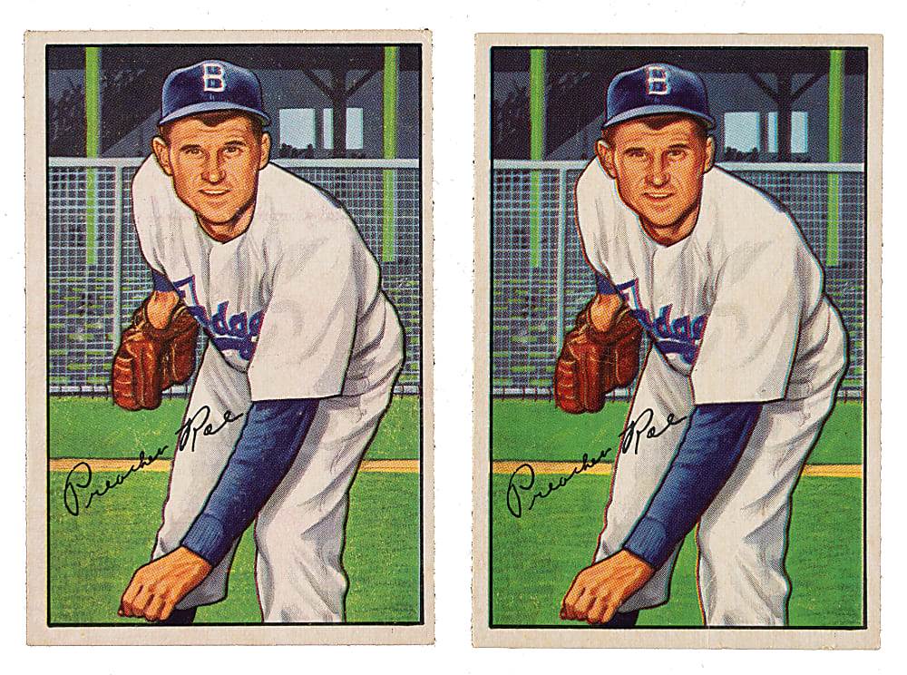 1952 Bowman Collection (118) Including Roberts, Hodges, Mize, and Irvin