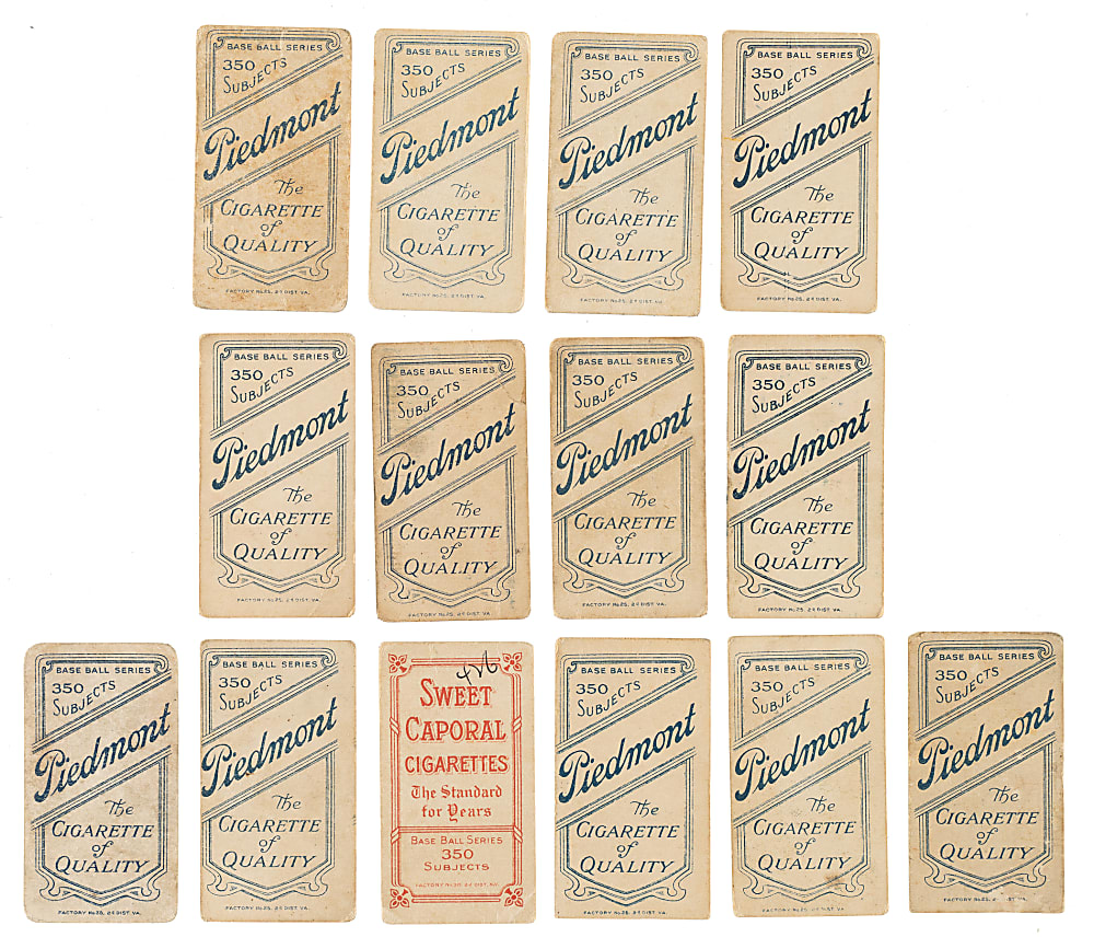 1909-1911 T206 White Border Minor Leaguer Collection (14)