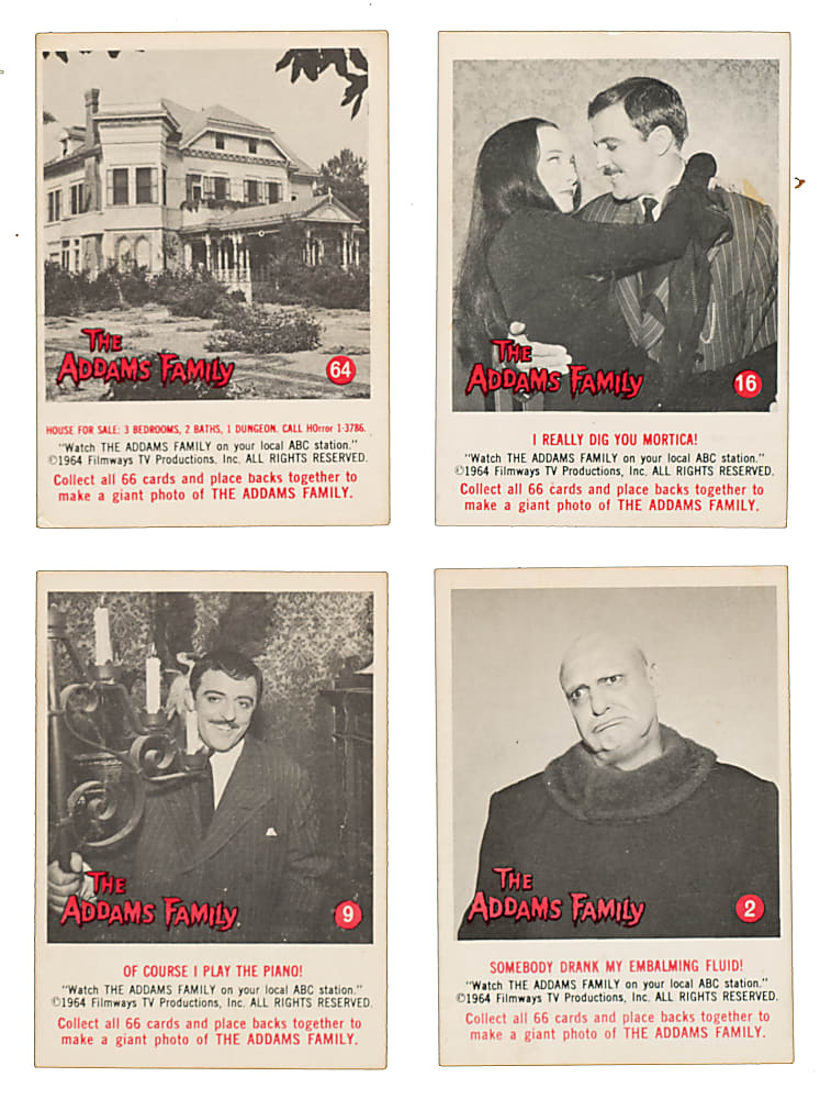 1964 Donruss "The Addams Family" Complete Set (66)
