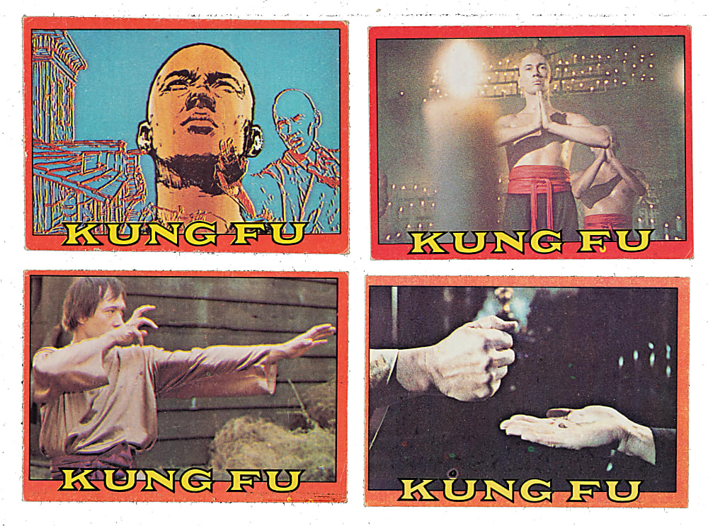 1973 Topps "Kung Fu" Complete Set (60)