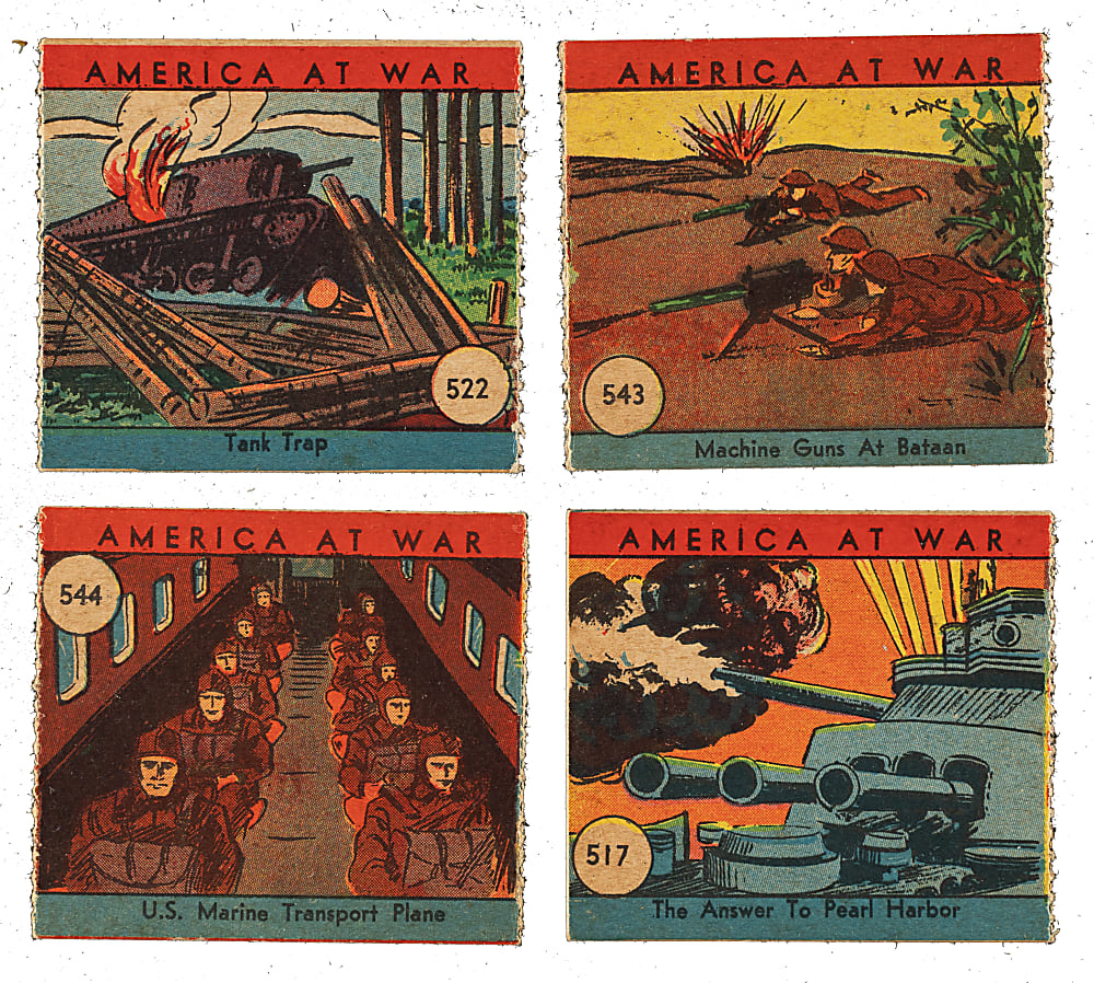 1942 R12 "America At War" Complete Set (48)
