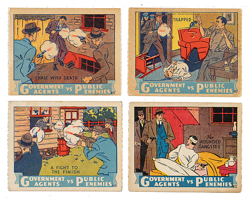1936 R61 "Government Agents vs. Public Enemies" Complete Set (24)