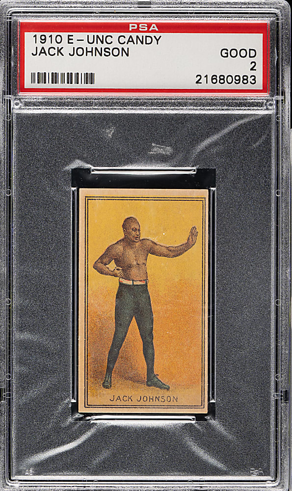 1910 E-UNC Candy Jack Johnson PSA GOOD 2