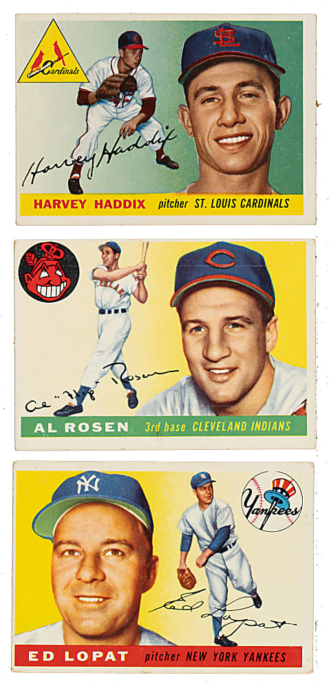 1955 Topps Partial Set (99/206)