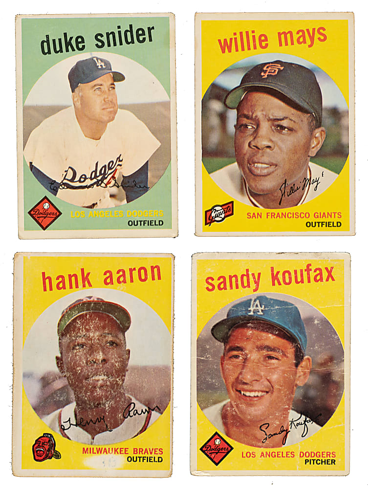 1959 Topps Near-Complete Set (563/572)