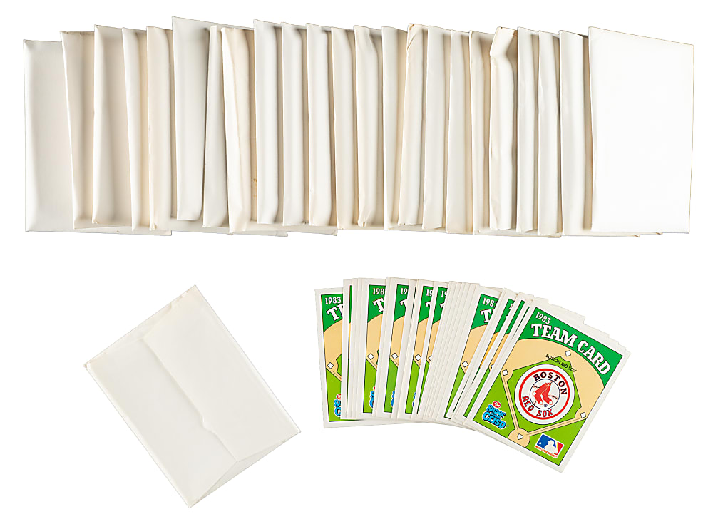 1983 Post Cereal Super Sugar Crisp Team Logo Complete Set Collection (24 Sets, 624 Cards)