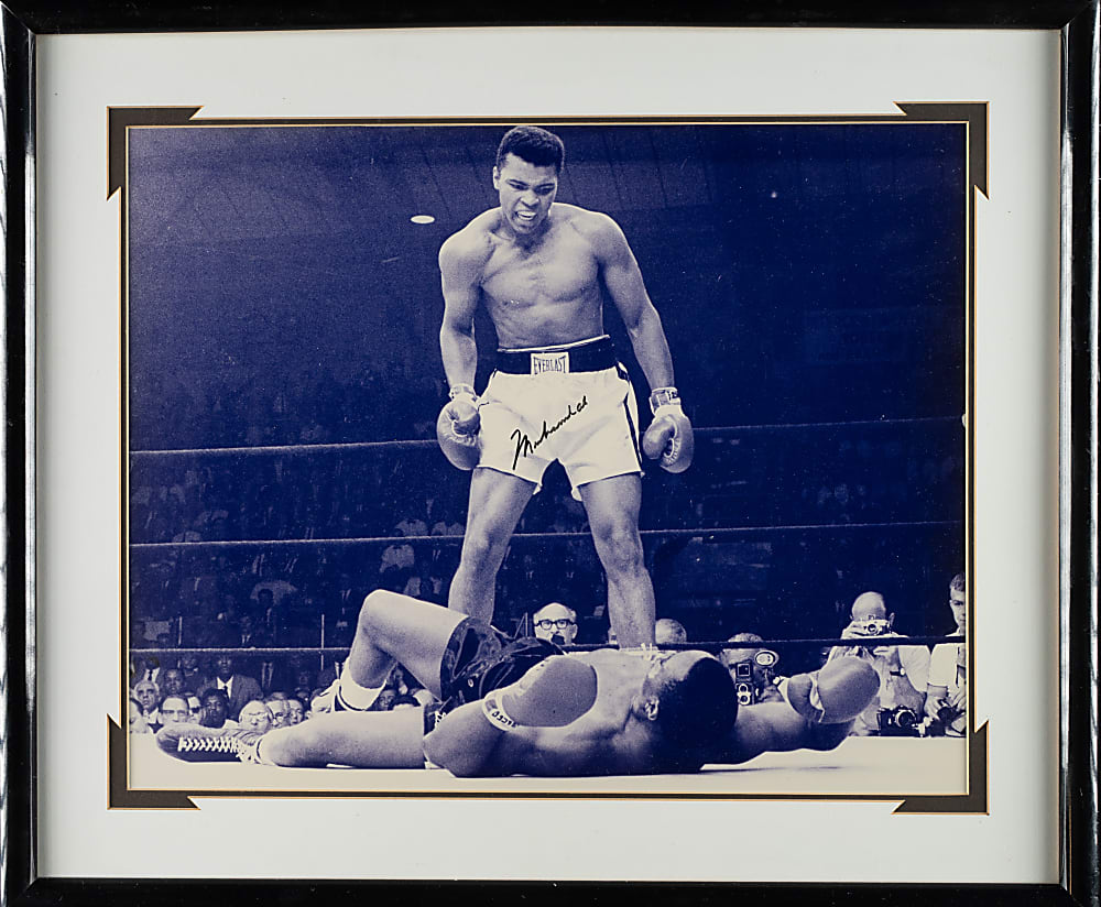 Muhammad Ali Signed Photograph in Framed Display - JSA