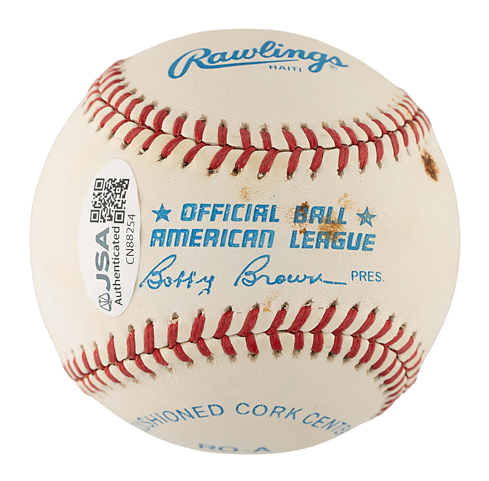 Nolan Ryan Single-Signed Baseball - JSA