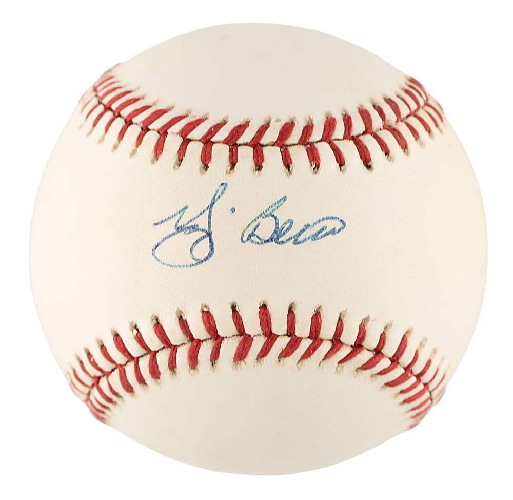 Yogi Berra Single-Signed Baseball - JSA