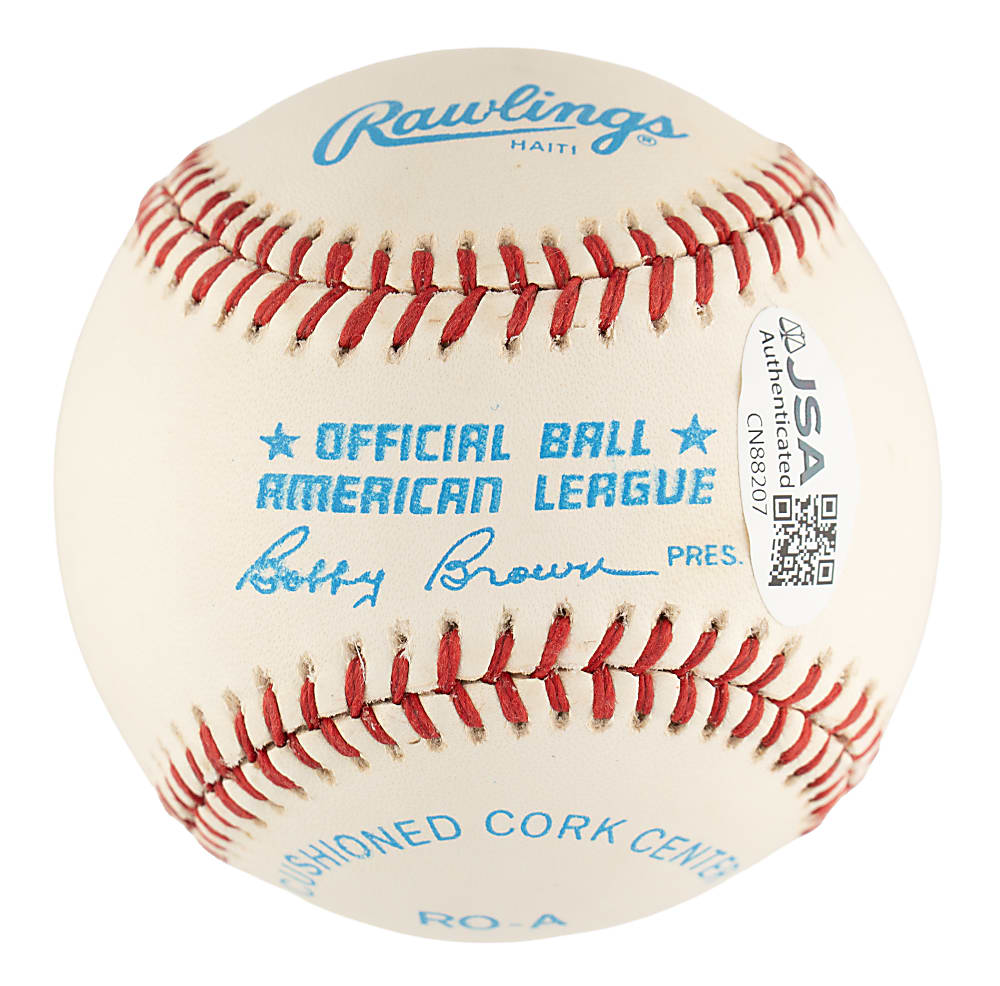 Yogi Berra Single-Signed Baseball - JSA