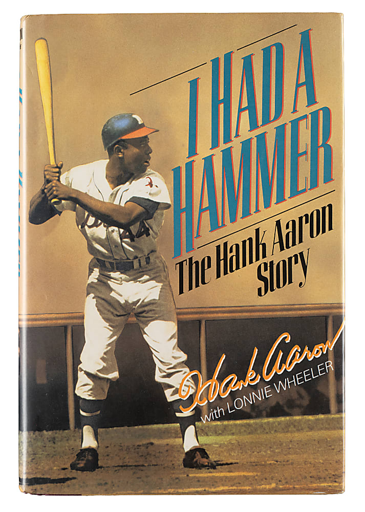 1993 Hank Aaron Signed "I Had A Hammer: The Hank Aaron Story" Book - PSA/DNA