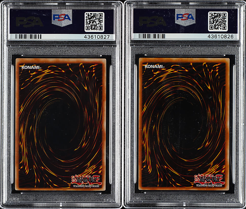 2004 Yu-Gi-Oh! Dawn of Destiny Promo #003 Widespread Ruin PSA NM-MT 8 Pair